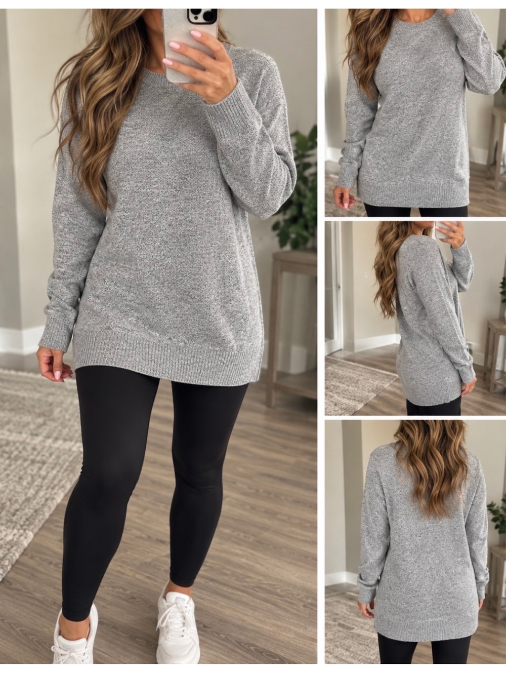 Forever 21 Gray Knit Sweater